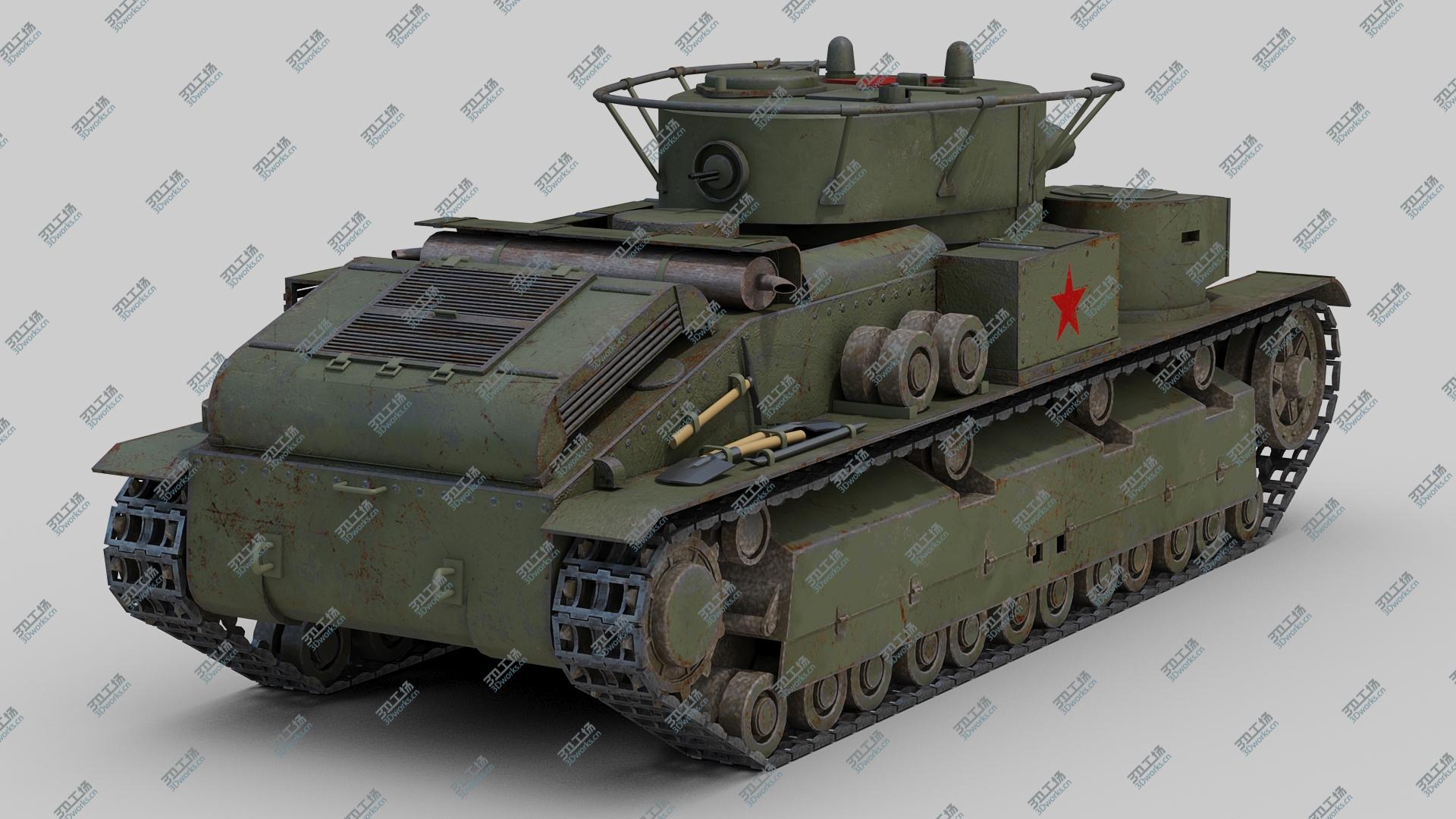 images/goods_img/2021040231/3D T28 Medium Tank model/5.jpg